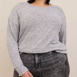 Torrid Super Soft Plush Cinch Band Sweater